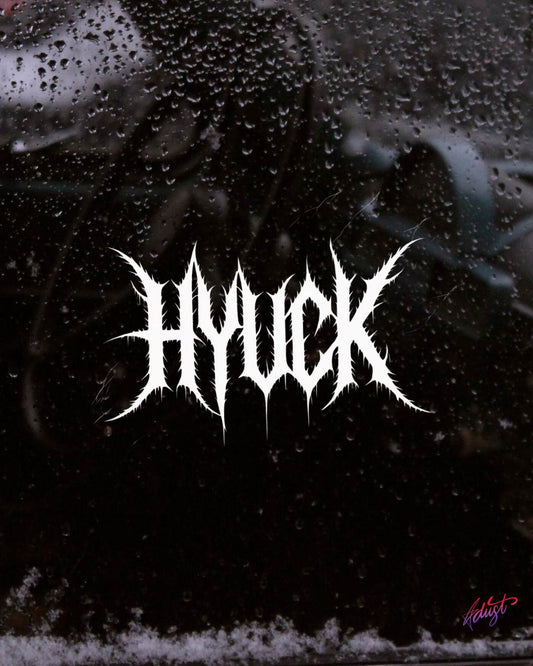 Hyuck Car Vinyl Decal Sticker